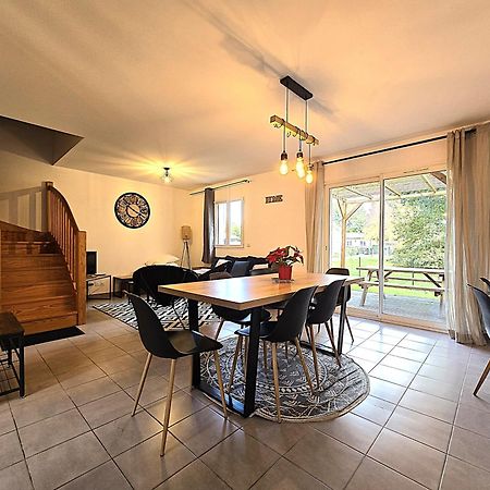 Le Clos Andree - Charmante Maison 8 Personnes - 5 Lits - Climatisation Reversible - Parking 3 Vehicules - Garage - Zone Nord Montauban - Terrasse Et Jardin מראה חיצוני תמונה