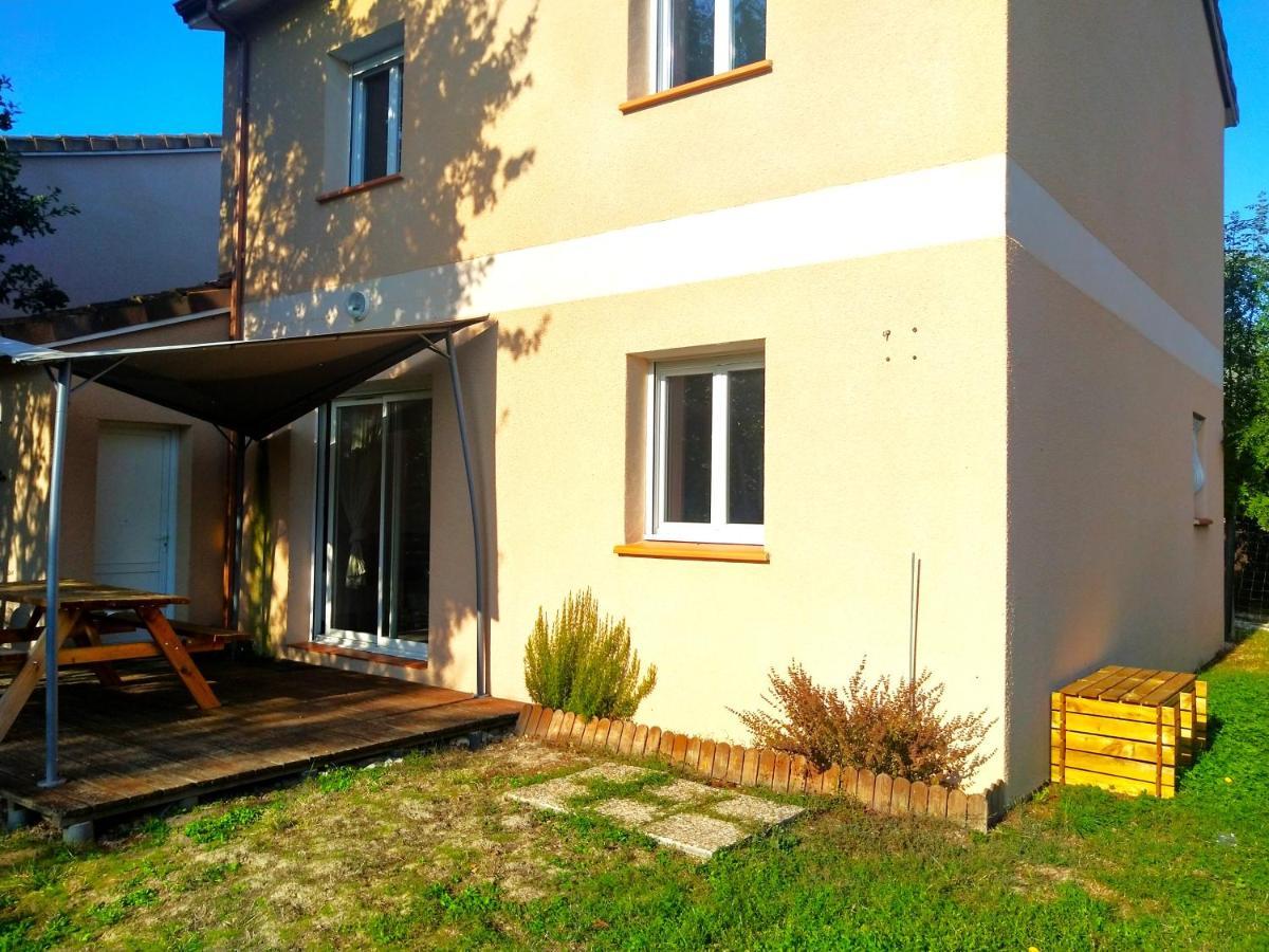Le Clos Andree - Charmante Maison 8 Personnes - 5 Lits - Climatisation Reversible - Parking 3 Vehicules - Garage - Zone Nord Montauban - Terrasse Et Jardin מראה חיצוני תמונה