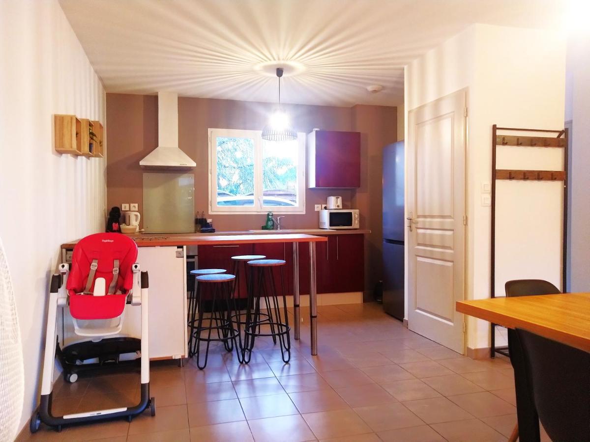 Le Clos Andree - Charmante Maison 8 Personnes - 5 Lits - Climatisation Reversible - Parking 3 Vehicules - Garage - Zone Nord Montauban - Terrasse Et Jardin מראה חיצוני תמונה