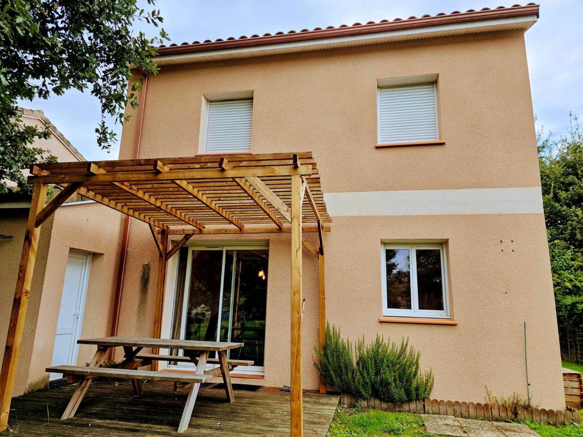 Le Clos Andree - Charmante Maison 8 Personnes - 5 Lits - Climatisation Reversible - Parking 3 Vehicules - Garage - Zone Nord Montauban - Terrasse Et Jardin מראה חיצוני תמונה